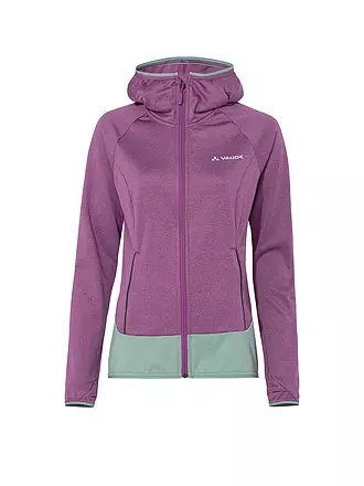 VAUDE | Damen Fleecejacke Tekoa II Hoodie | lila